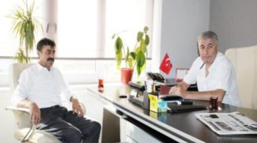 U&ccedil;hisar Belediye Başkanı S&uuml;sl&uuml;&rsquo;den , Kapadokya Gazeteciler Cemiyeti&rsquo;ne Ziyaret