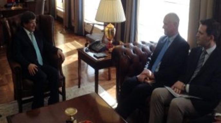 Bakan Davutoğlu, Bm Kimyasal Silah Veri Toplama Misyonu Başkanı Cellstrom İle Görüştü