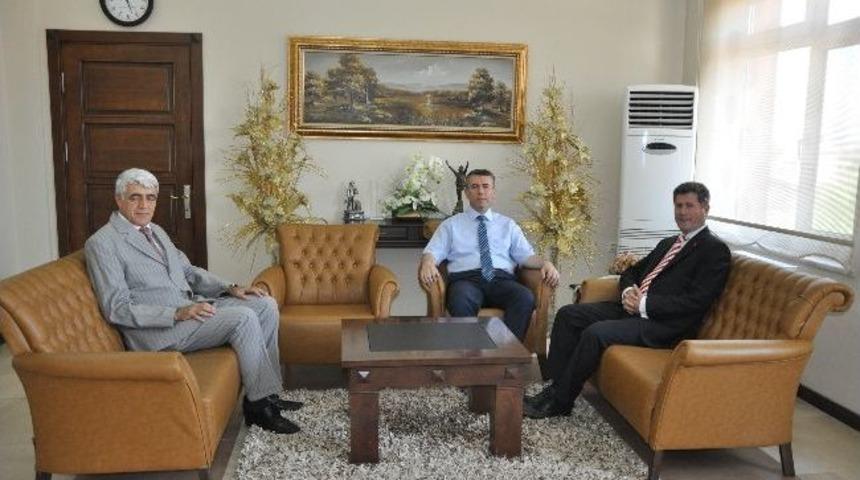 Manisa Emniyet M&uuml;d&uuml;r&uuml; &Ccedil;etin&rsquo;den Kırkağa&ccedil;'ta Protokol Ziyareti