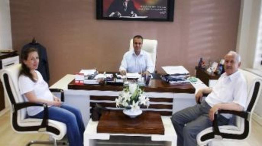 Başkan Karaman&rsquo;dan Kumluca Belediyesi&rsquo;ne Ziyaret