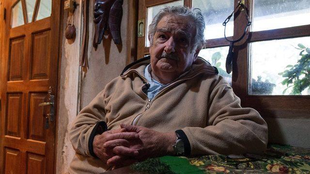 Uruguay'ın eski lideri Jose Mujica Montevideo'daki evinde
