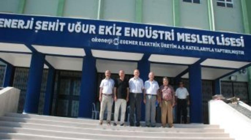 Erzin'e Doğalgaz &Ccedil;evrim Santrali Yapan Firmadan Il&ccedil;eye Meslek Lisesi