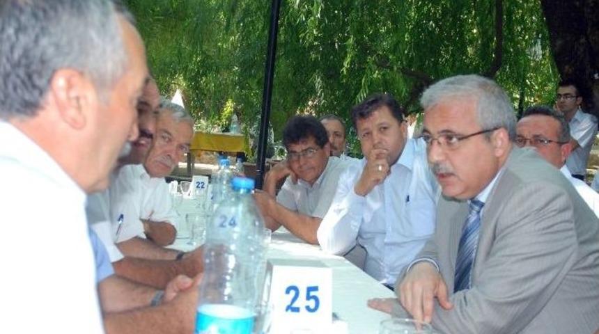 Vali G&uuml;ven&ccedil;er, Or-kop Birlik Y&ouml;neticileriyle Bir Araya Geldi