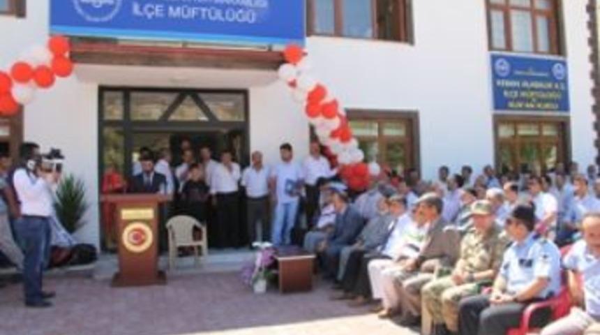 Keban M&uuml;ft&uuml;l&uuml;k Binası Hizmete A&ccedil;ıldı