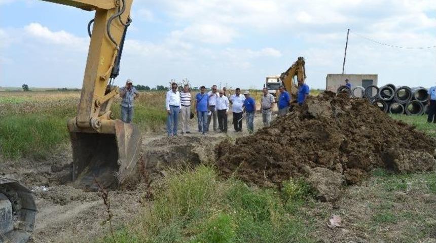 Hayrabolu Kanalizasyon Şebekesi İnşaatına Başlandı