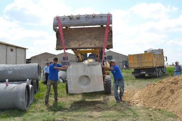 Hayrabolu Kanalizasyon Şebekesi İnşaatına Başlandı