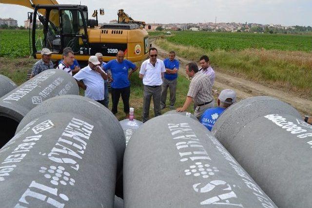 Hayrabolu Kanalizasyon Şebekesi İnşaatına Başlandı