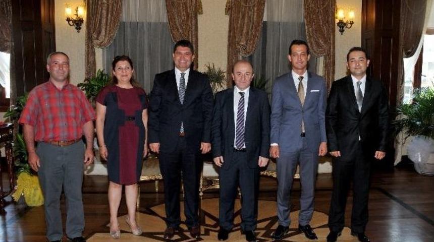 Aksu&rsquo;lu İş Adamları Ve Kadın Girişimcileri Kurulu&rsquo;ndan Vali &Ouml;zt&uuml;rk'e Ziyaret