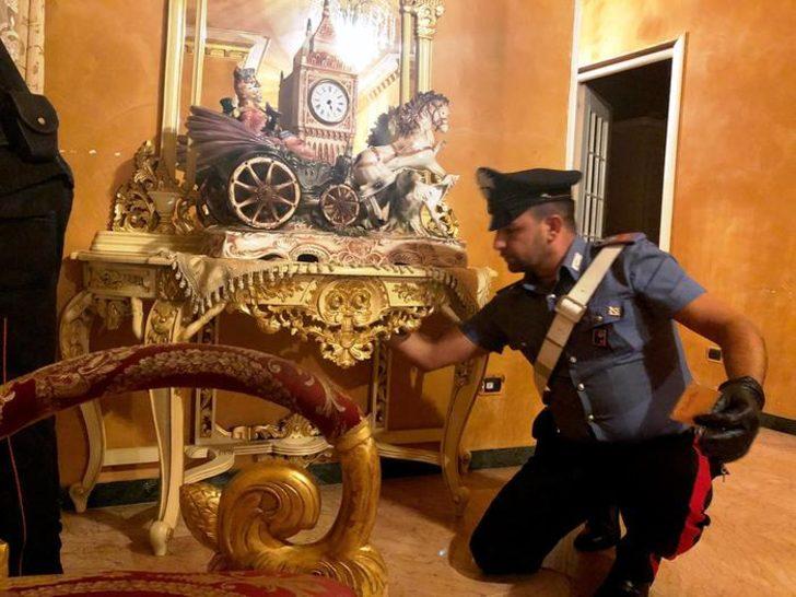 İtalya'nın en ünlü mafyasının evi görüntülendi! Çıkanlar şoke etti G1