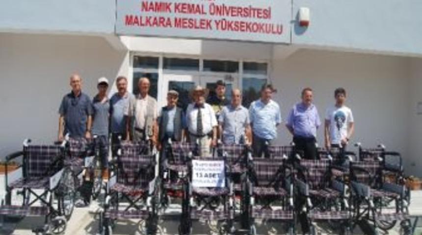 Plastik Kapak Toplama Kampayasında Toplanan 1660 Kg Kapak İle 13 Adet Tekerlekli Sandalye Alındı