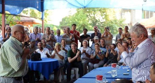 Akaydın Beykonak’ta Vatandaşlarla Bir Araya Geldi