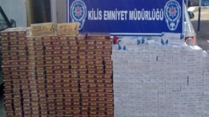 Kilis&rsquo;te 7 Bin Paket Ka&ccedil;ak Sigara Ele Ge&ccedil;irildi