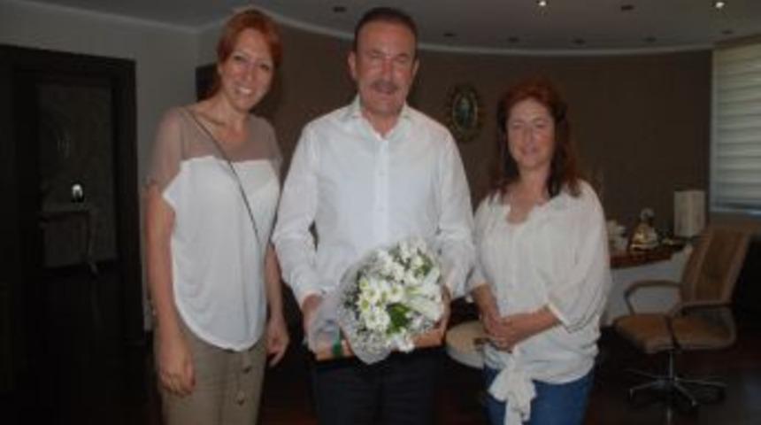 Tenis Kul&uuml;b&uuml;&rsquo;nden Doğan&rsquo;a Ziyaret