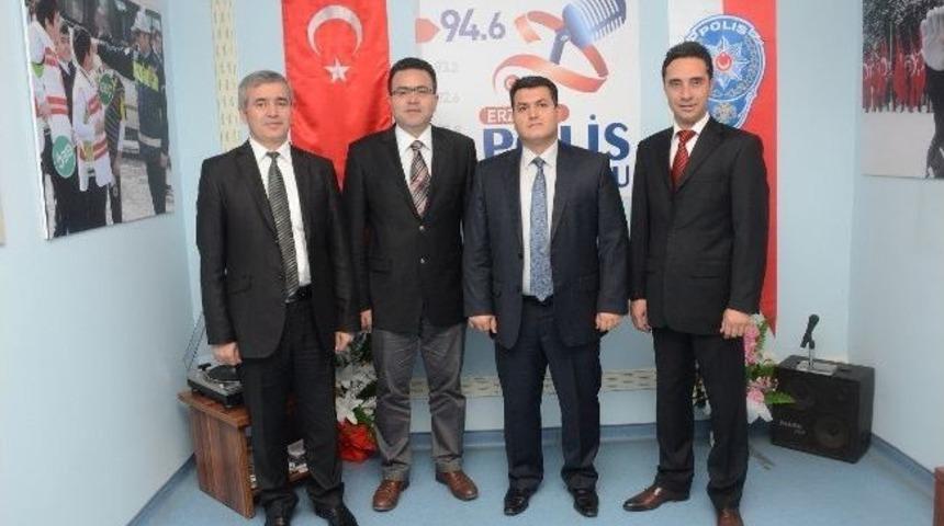 Başsavcı Apa&ccedil;ık, Atlı Terapi Merkezini Erzurum Polis Radyosu Aracılığıyla Anlattı