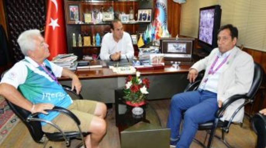 Bedensel Engelliler Federasyonu'ndan Başkan S&ouml;zl&uuml;'ye Ziyaret