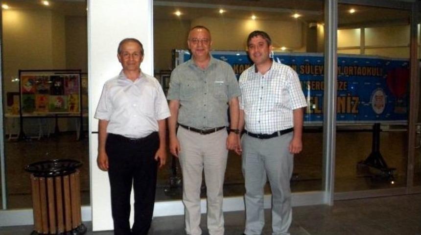 Mhp Salihli Y&ouml;netimi, Başkan Cengiz Erg&uuml;n İle Bir Araya Geldi