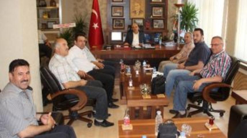 Kesder Y&ouml;netiminden Tso Başkanı Namal'a Ziyaret