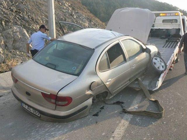 Bozüyük'te Trafik Kazası, 1 Yaralı