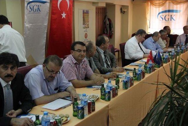 Sgk Bölge Koordinasyon Toplantısı Çanakkale’de Yapıldı