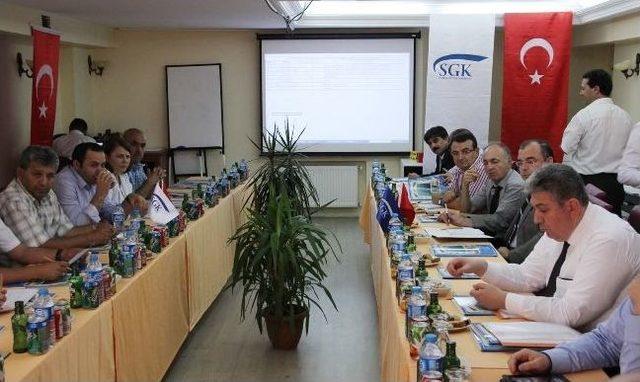 Sgk Bölge Koordinasyon Toplantısı Çanakkale’de Yapıldı