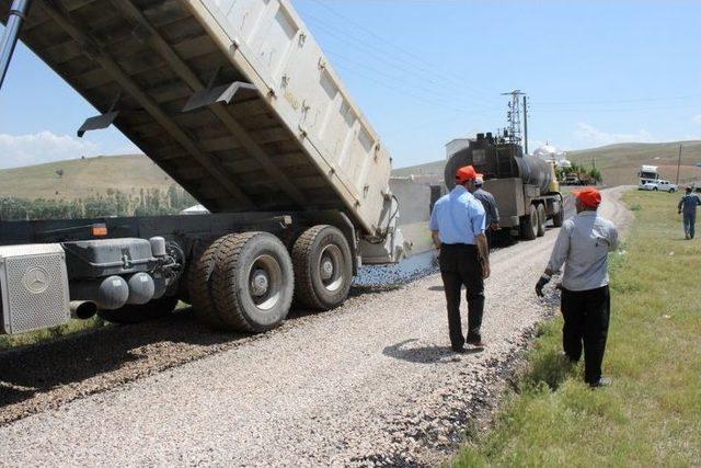 Muş Özel İdaresi, Asfalt Sezonunu Başlattı