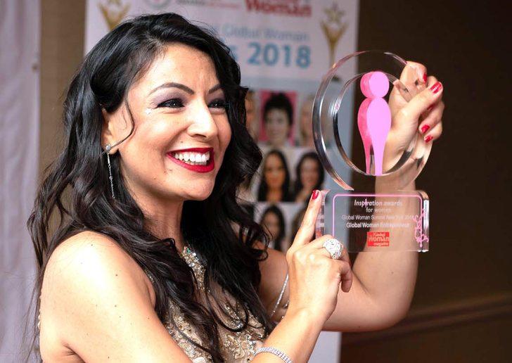 'Küresel Kadın Girişimci' ödülü Anamurlu Burcu Ünsal'ın oldu
