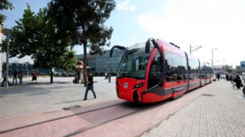 Bursa'da T1 Tramvay Hattı Inşaatı Bitiyor