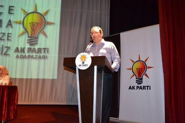 Ak Parti Adapazarı İlçe Başkanı Mustafa Ak: