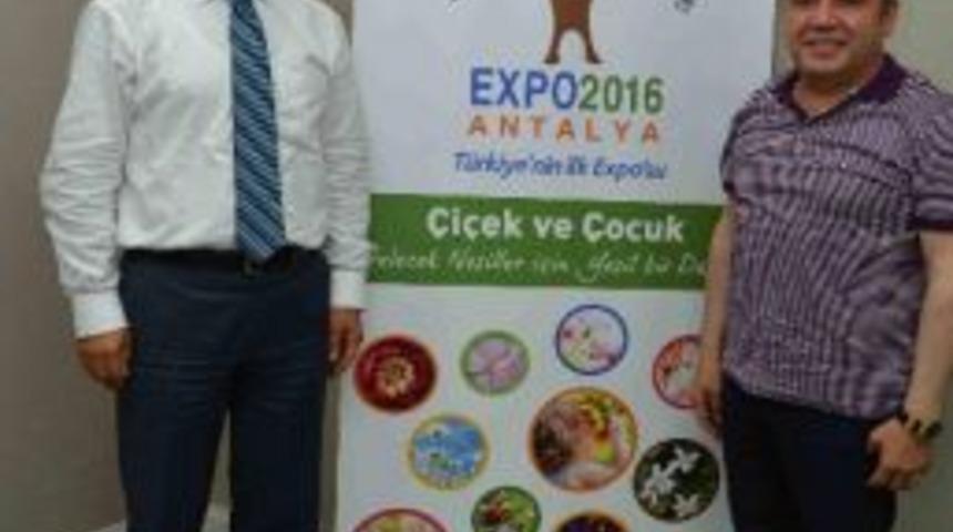 Başkan B&ouml;cek&rsquo;ten Expo 2016&rsquo;ya Ziyaret