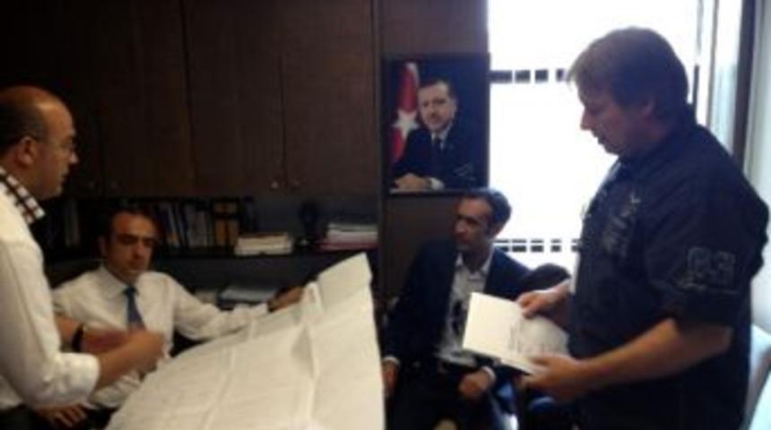 Alman Yeşiller Partisinden Ak Partili İ&ccedil;ten&rsquo;e Ziyaret&rlm;