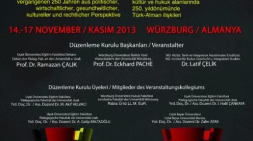 Uşak &Uuml;niversitesi, Almanya&rsquo;da II. T&uuml;rk-Alman Ilişkileri Sempozyumu D&uuml;zenleyecek