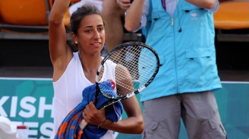 Milli Tenis&ccedil;i &Ccedil;ağla B&uuml;y&uuml;kak&ccedil;ay, Akdeniz Oyunları'nda Finale Y&uuml;kseldi