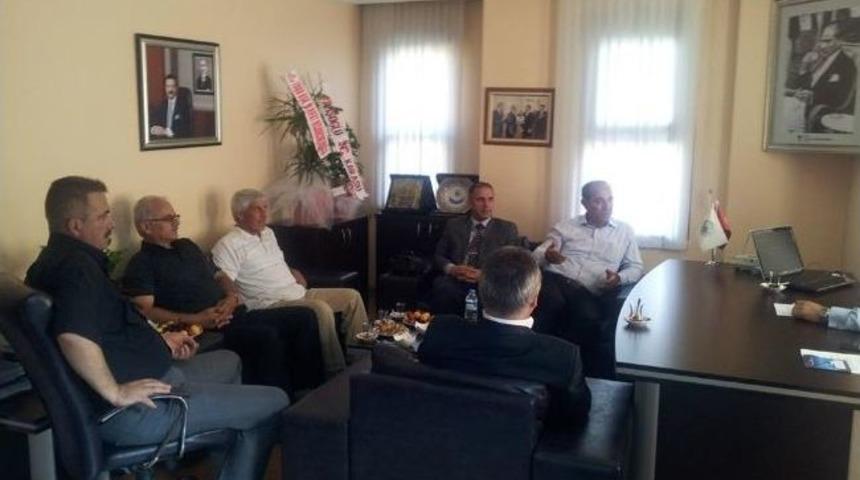 Danışmaz&rsquo;dan Ak&ccedil;akoca Tso&rsquo;ya Hayırlı Olsun Ziyareti