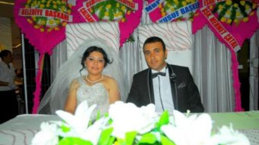 Gamze ile Or&ccedil;un evlendiler