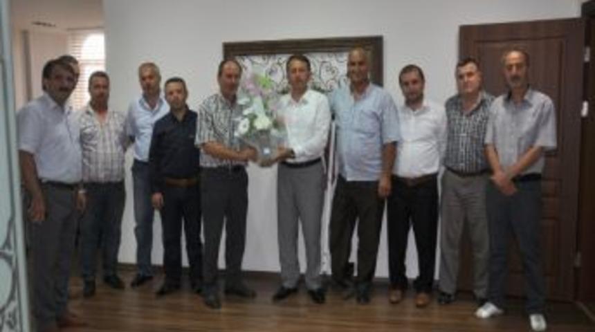 Yeni Y&ouml;netimden Başkan Karabalık'a Ziyaret