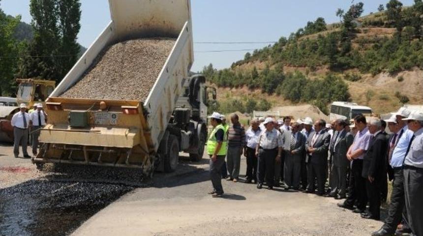 Simav'da Asfalt T&ouml;reni