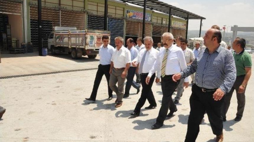 Cerrah Ve Kara Yeni Hal Esnafını Ziyaret Etti