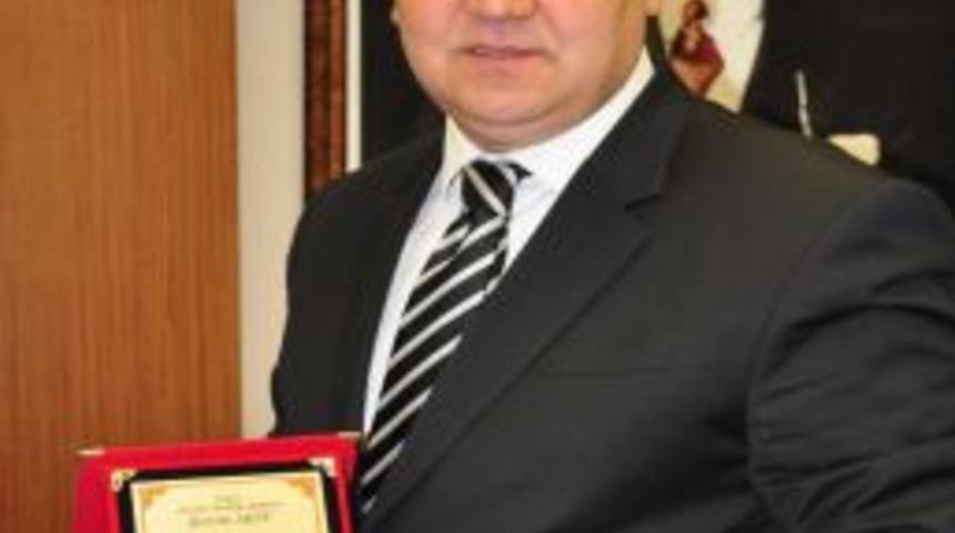 Afyonkarahisar'dan Başkan Aksu'ya Teşekk&uuml;r Plaketi