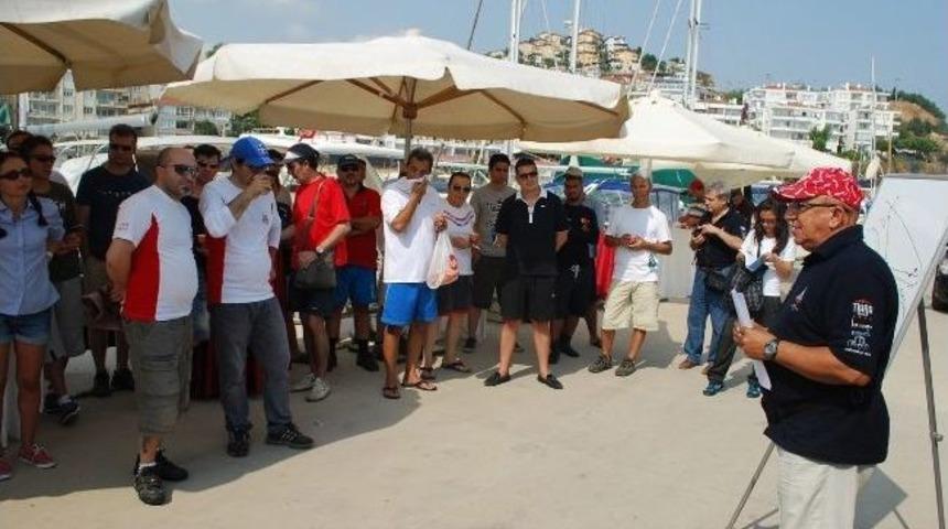 Yelkenliler Mudanya&rsquo;da S&uuml;z&uuml;ld&uuml;