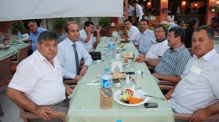 Ziraat Odası Başkanları Yemekte Bir Araya Geldi