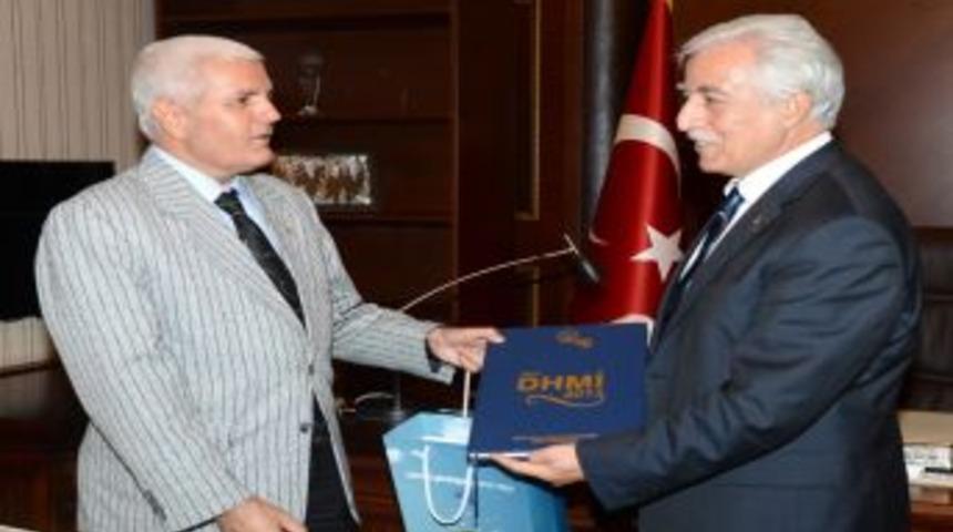 DHMİ'den Aldırmaz&rsquo;a Teşekk&uuml;r Ziyareti