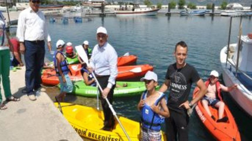 Eğirdir G&ouml;l&uuml;&rsquo;nde Yelken Sporu Yeniden Canlanıyor