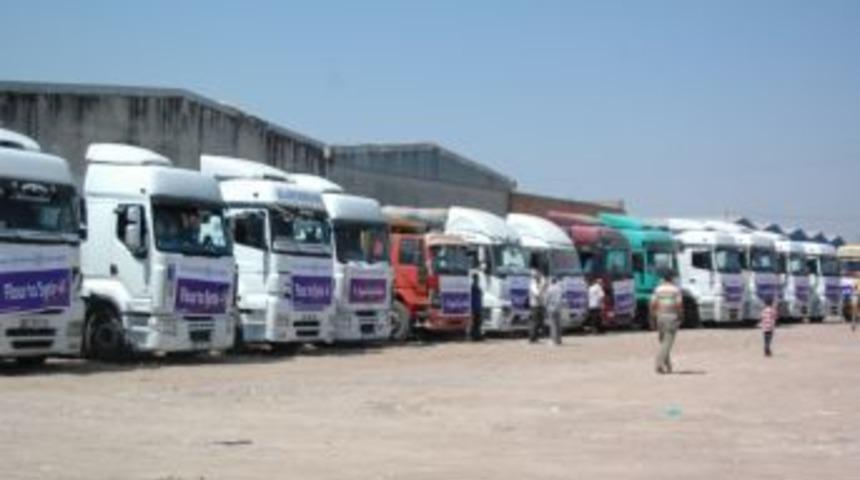 İHH Ve Human Appeal Işbirliği Ile Suriye&rsquo;ye Ramazan Yardımı Bin Ton Un