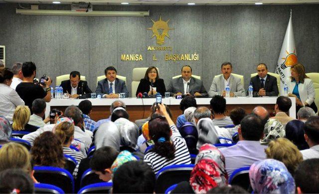 Aile Ve Sosyal Politikalar Bakanı Şahin Manisa'da