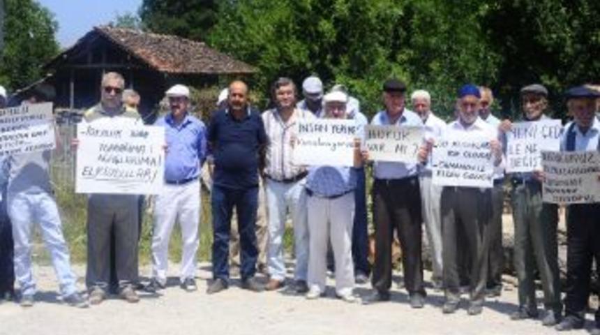 K&ouml;yl&uuml;ler, &Ccedil;imento Fabrikasına Yeni &Ccedil;ED D&uuml;zenlenmesine Tepkili