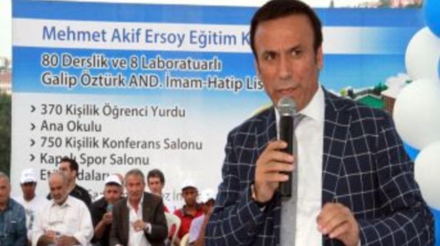 Canik Galip &Ouml;zt&uuml;rk İmam Hatip Lisesi Temeli Atıldı