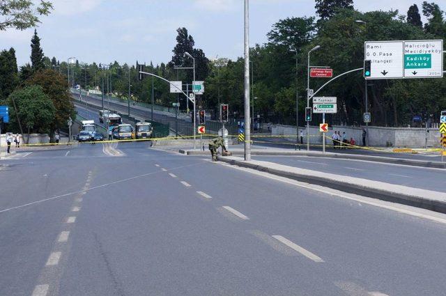 Edirnekapı’da Şüpheli Koli Alarmı