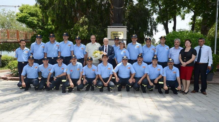R&uuml;tbe Alan Zabıta Ve Itfaiye Personeli I&ccedil;in T&ouml;ren D&uuml;zenlendi