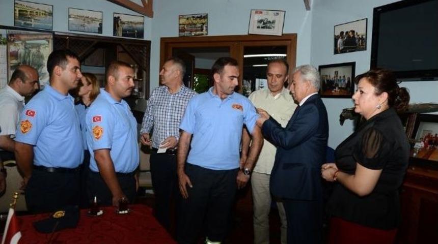 Zihni Aldırmaz Geleceğin Amirlerini Kutladı