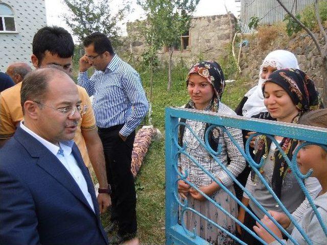 Milletvekili Akdağ Ve Yılmaz, Karayazı İle Hınıs İlçelerinde Ziyaretlerde Bulundu